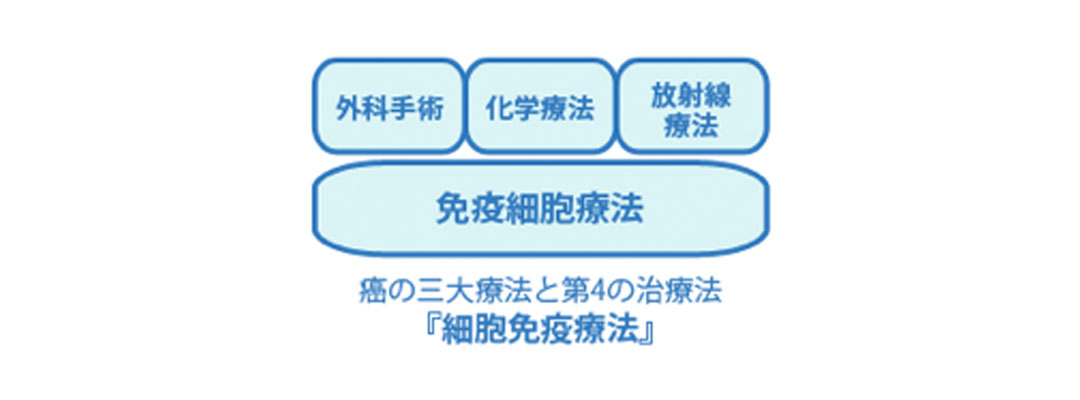 癌の三大療法と第4の治療法「細胞免疫療法」